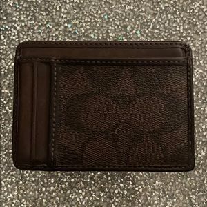 MEN’S COACH CARD WALLET